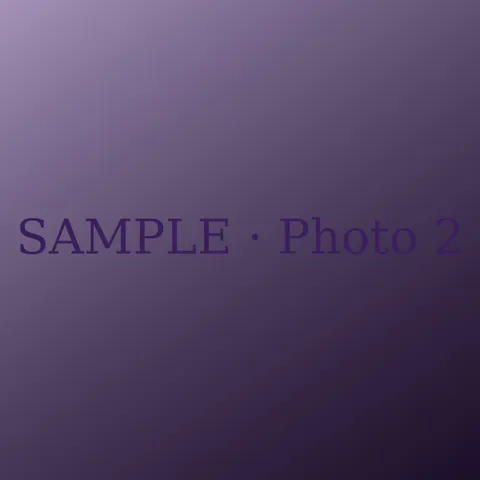 Sample photo 2, a purple placeholder image