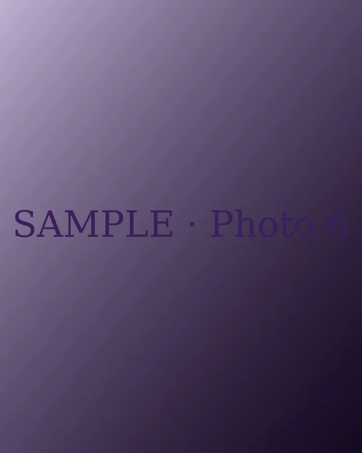 Sample photo 6, a purple placeholder image