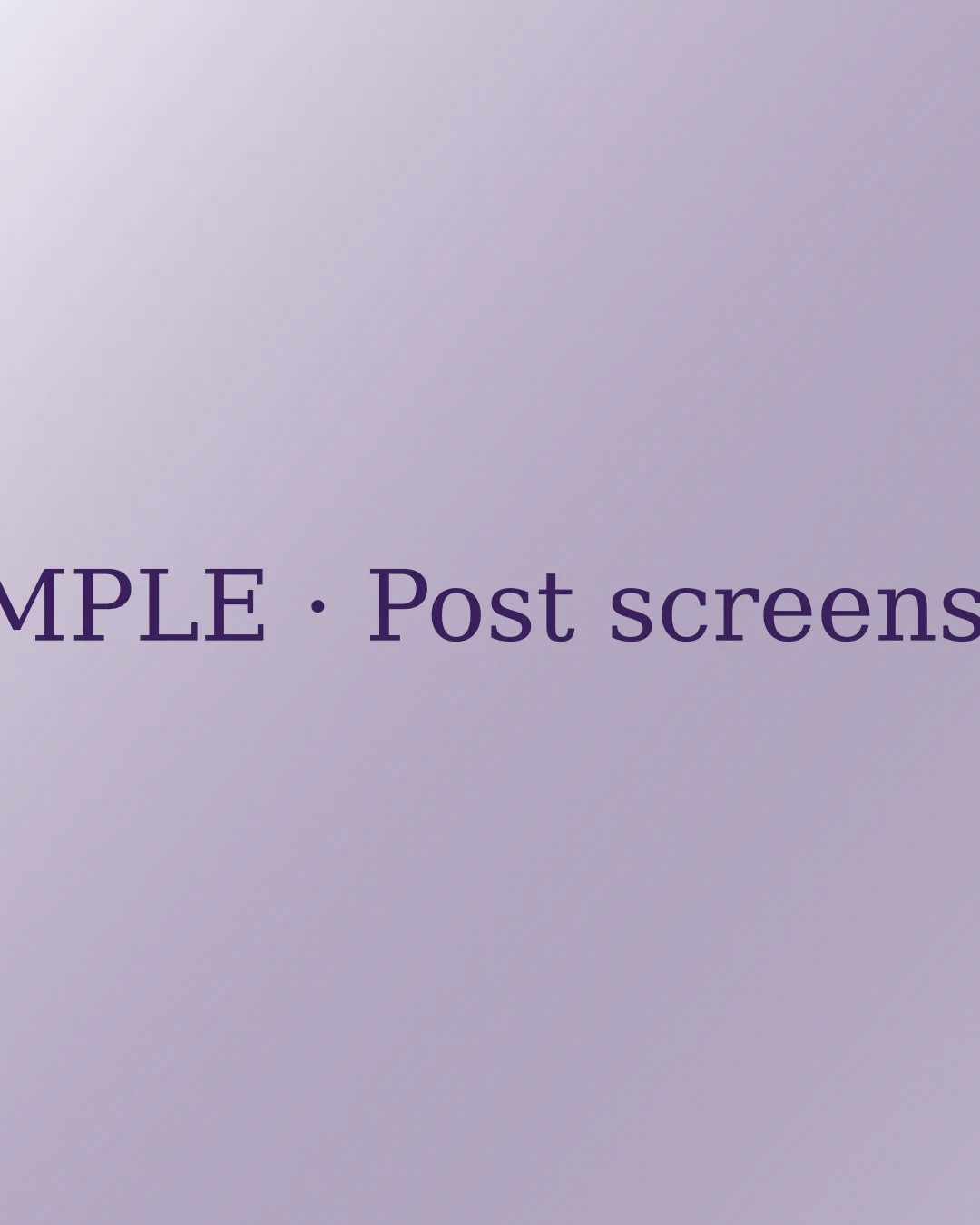 Sample: Social media post series, image 1 of 1